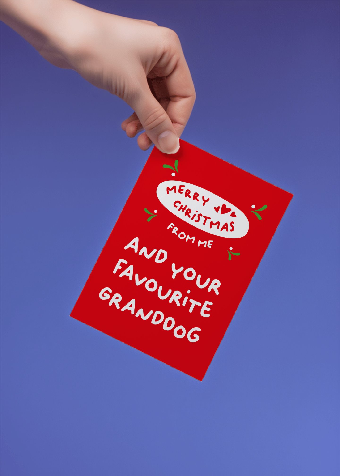 Favourite Granddog Christmas mockup 4