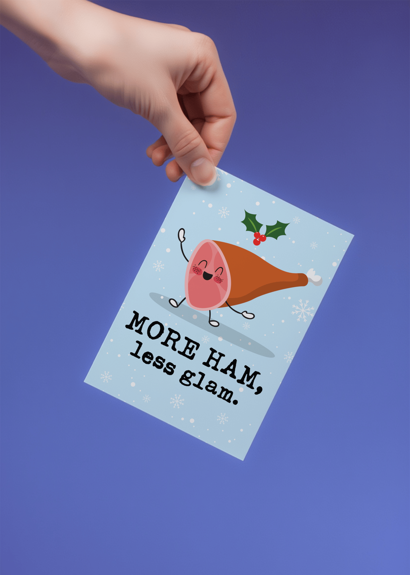 More Ham, Less Glam mockup 3