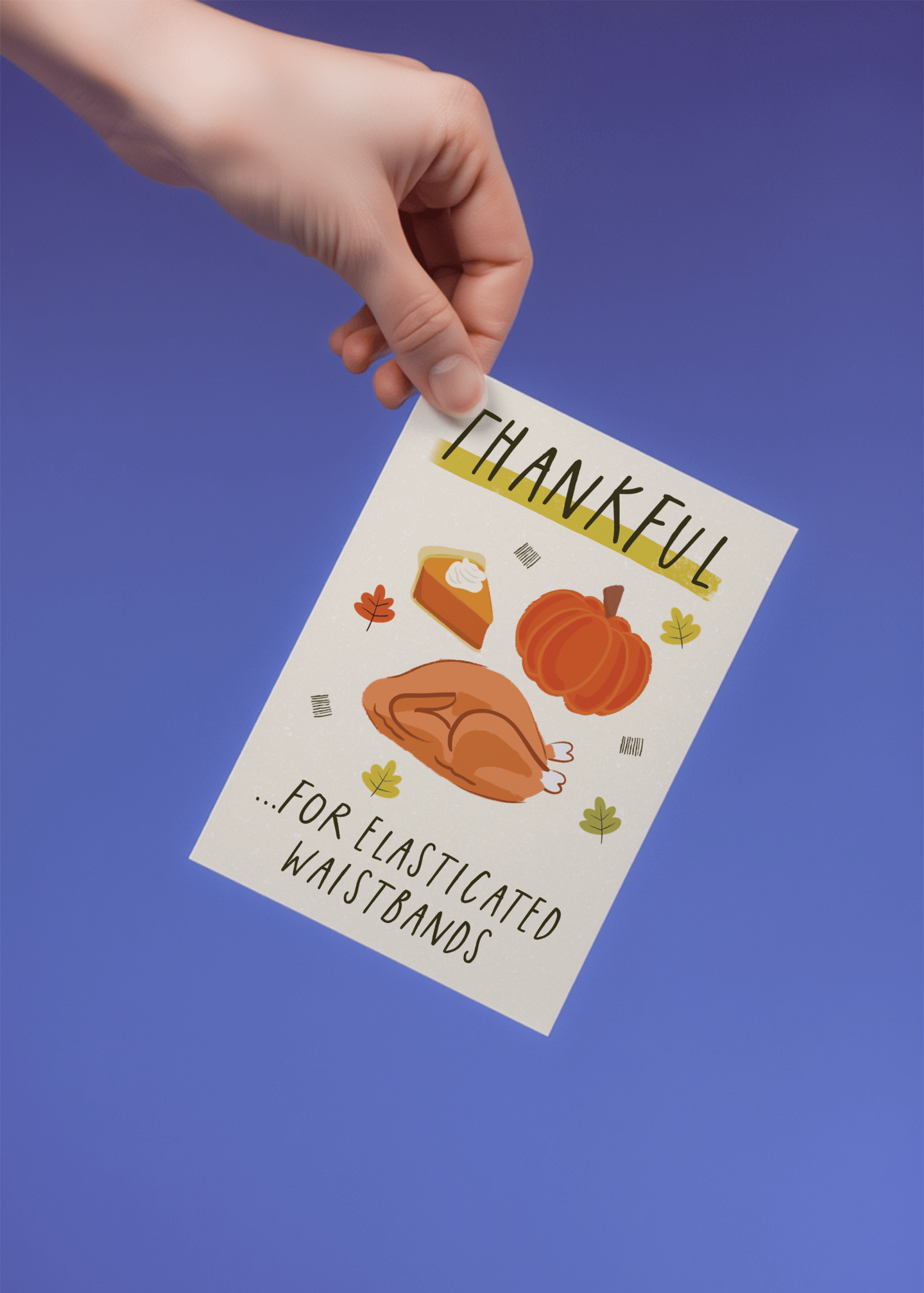 Thankful for Elasticated Waistbands mockup 4