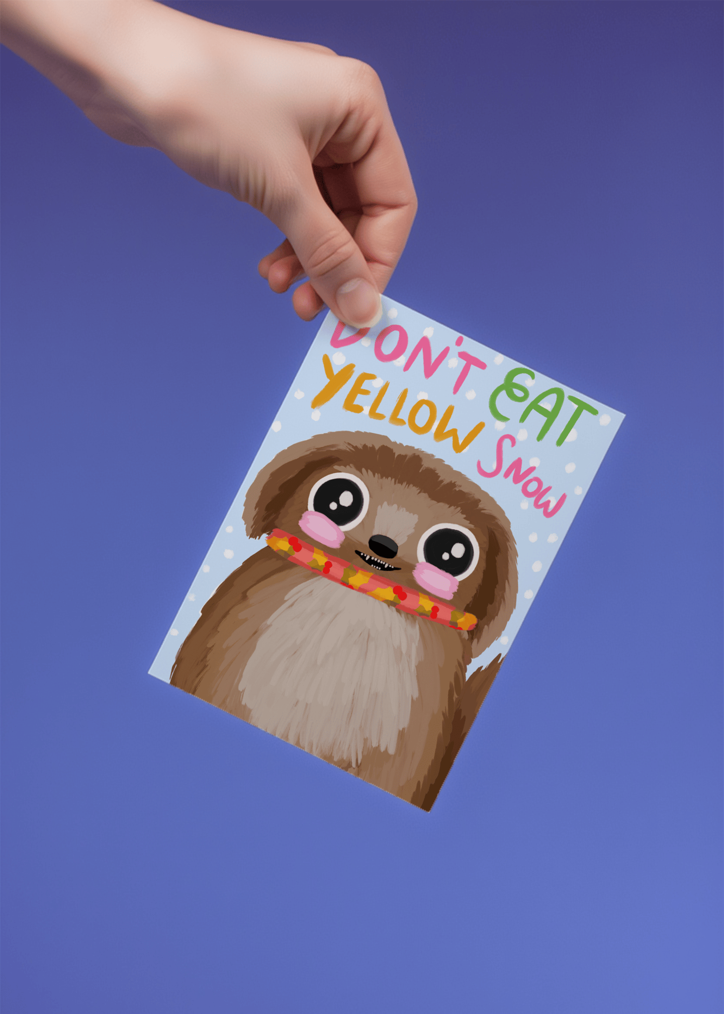 Don't Eat Yellow Snow mockup 3