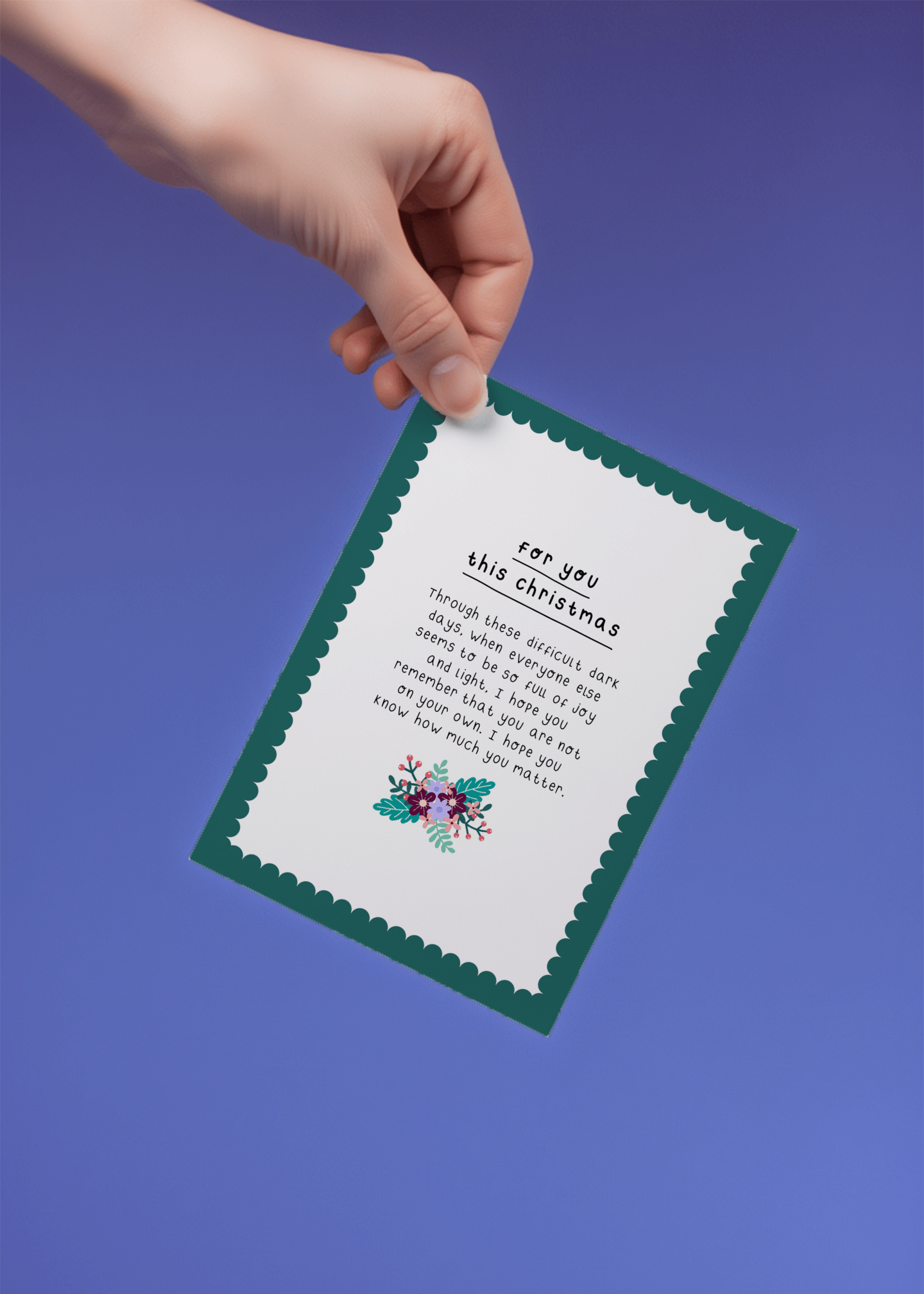 For You This Christmas mockup 4