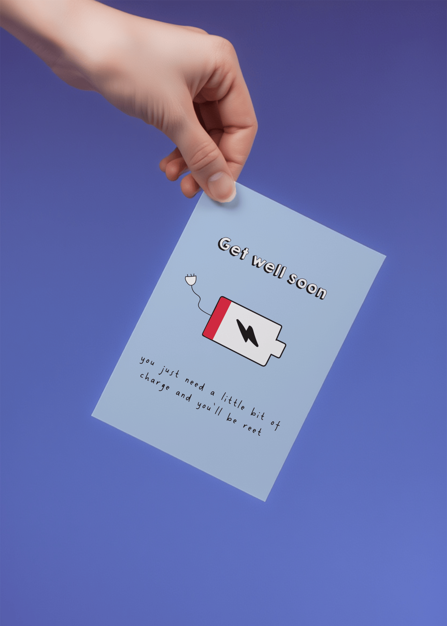 Low Battery Get Well mockup 4