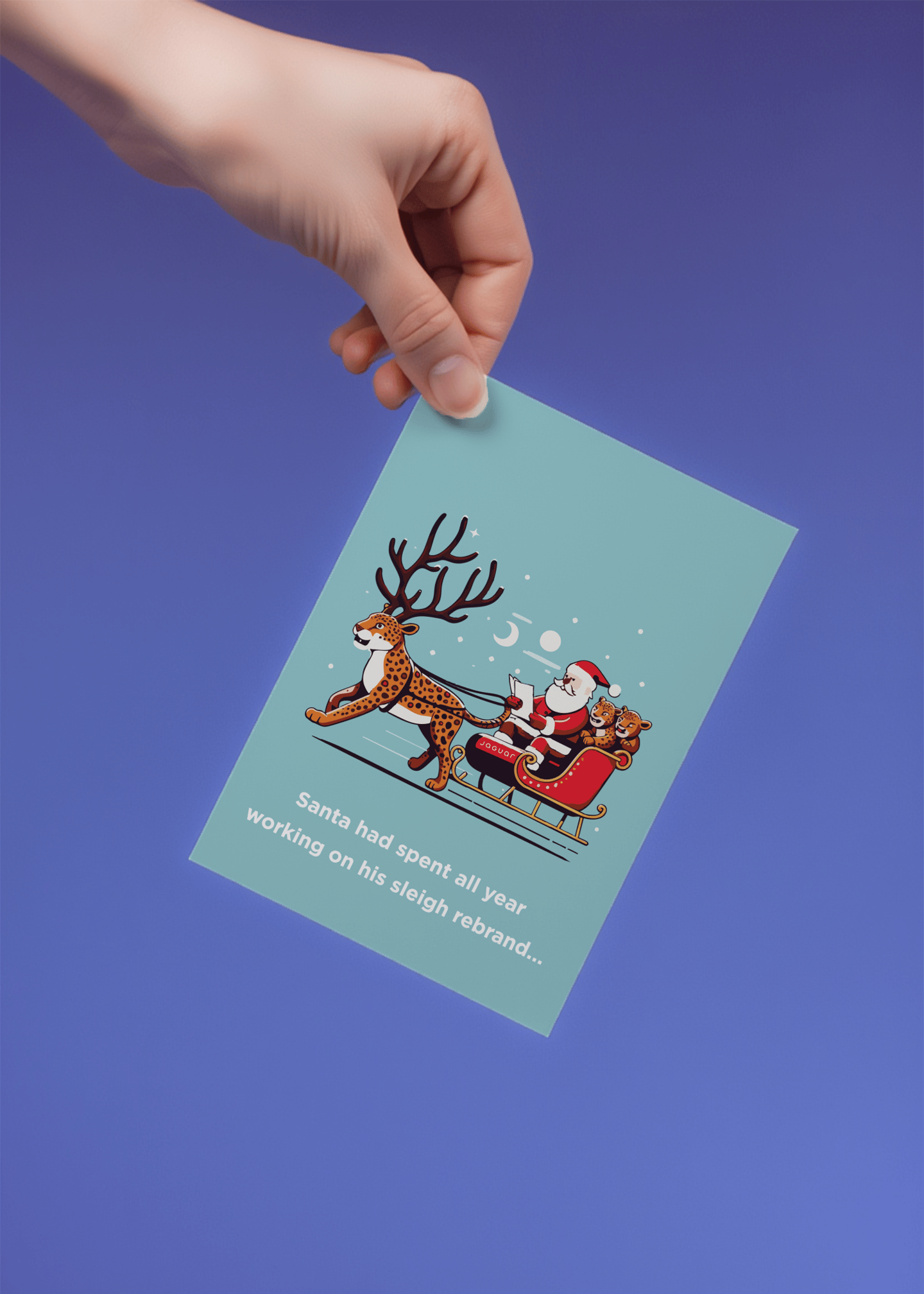 Santa's Sleigh Rebrand mockup 4
