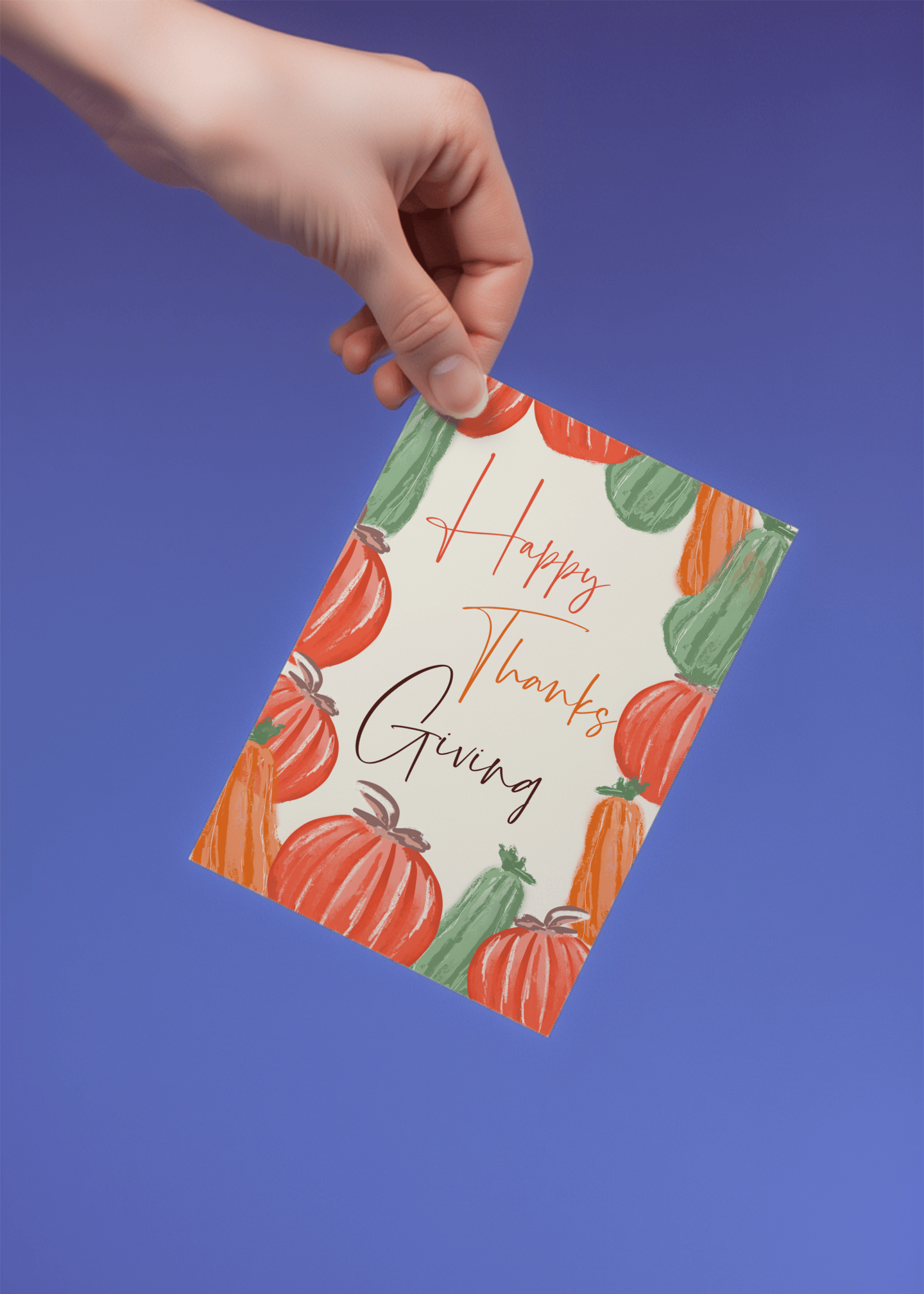 Autumn Harvest Greetings mockup 4
