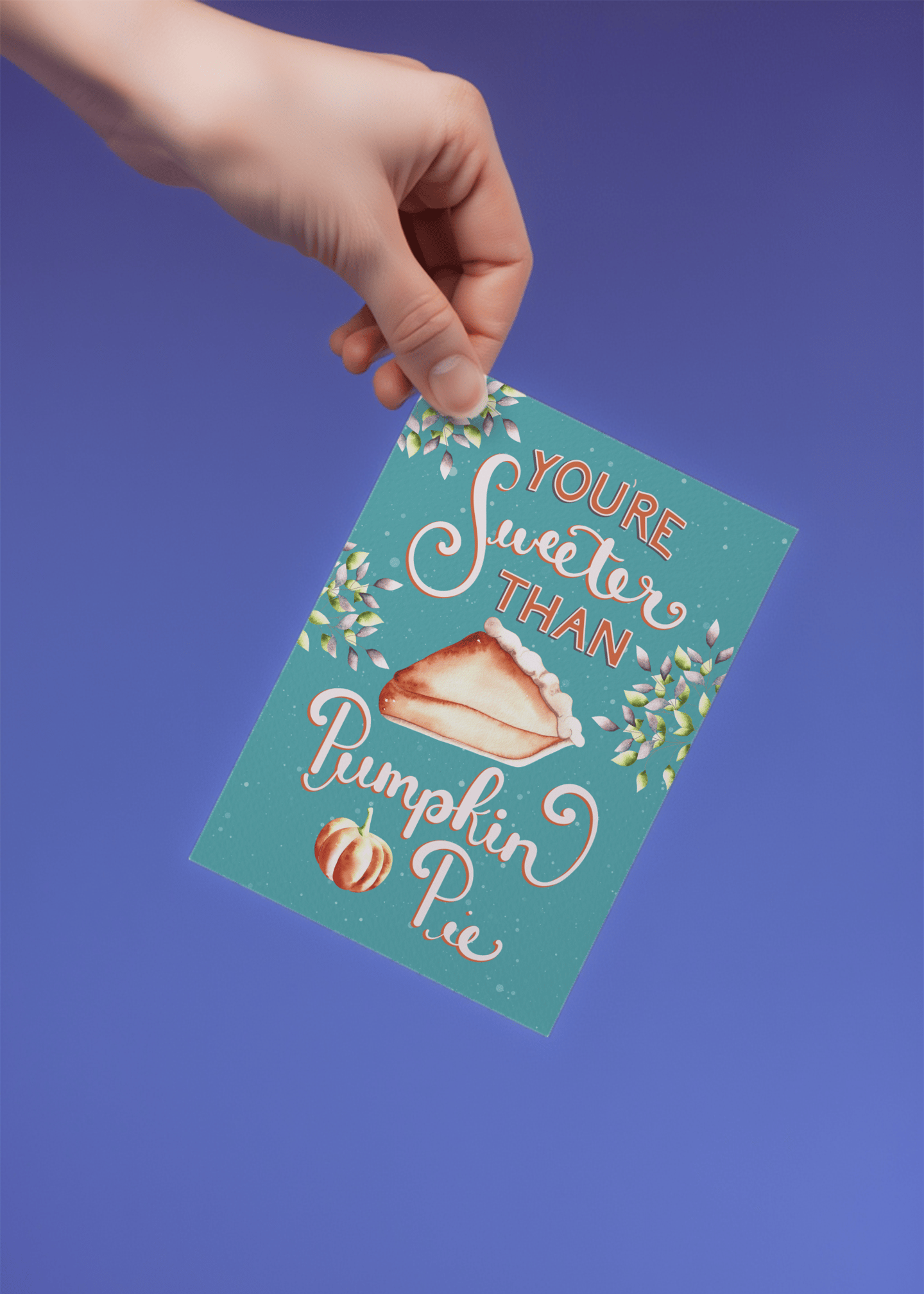 Sweeter Than Pumpkin Pie mockup 4