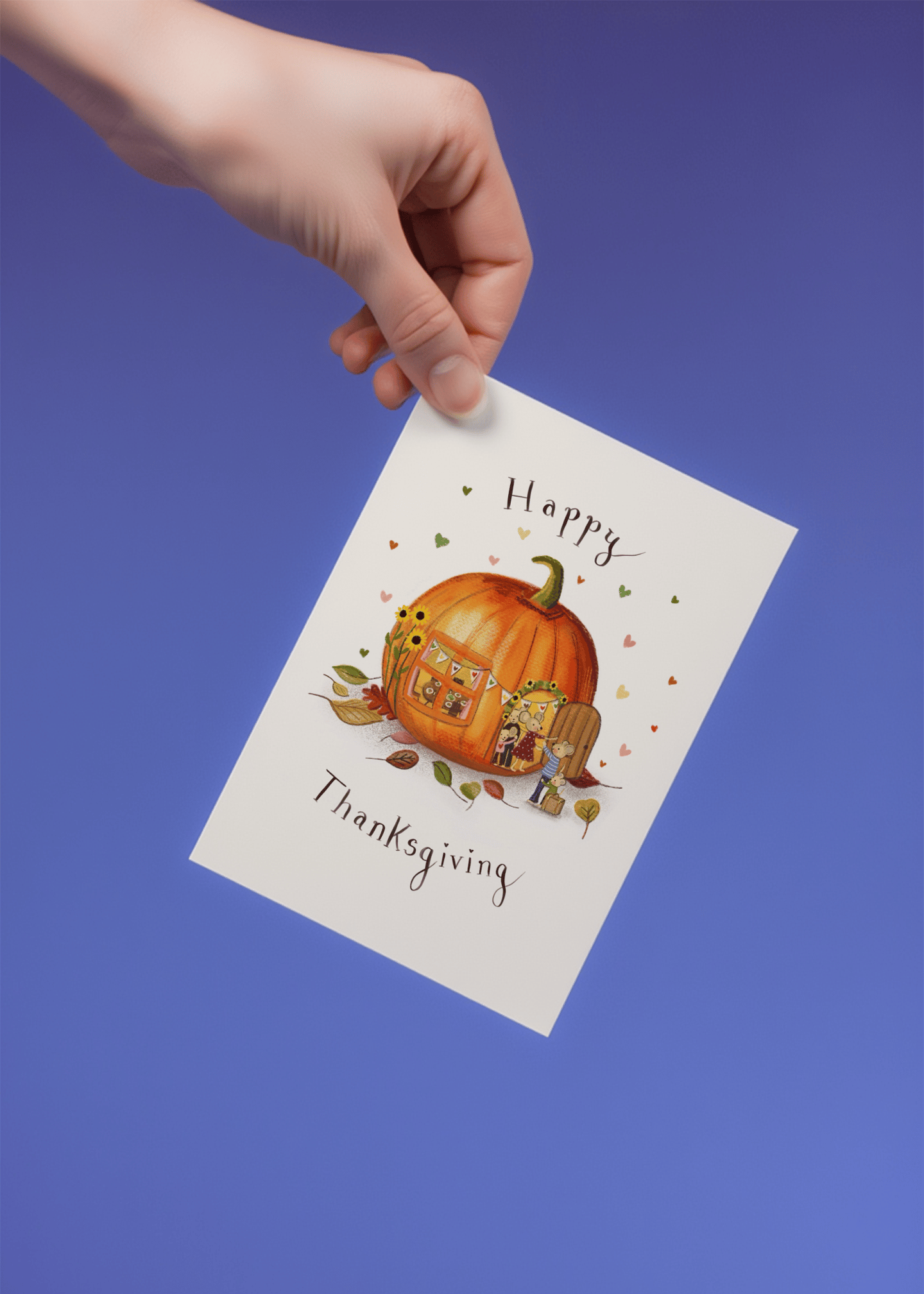 Thanksgiving Pumpkin Home mockup 4