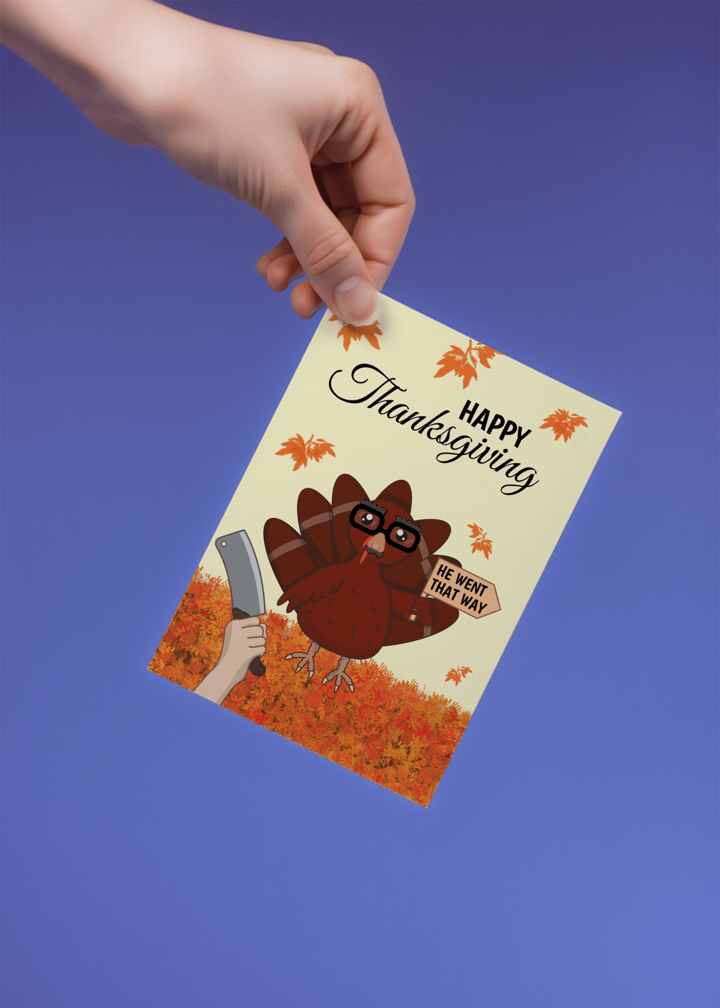 Disguised Turkey Thanksgiving mockup 4