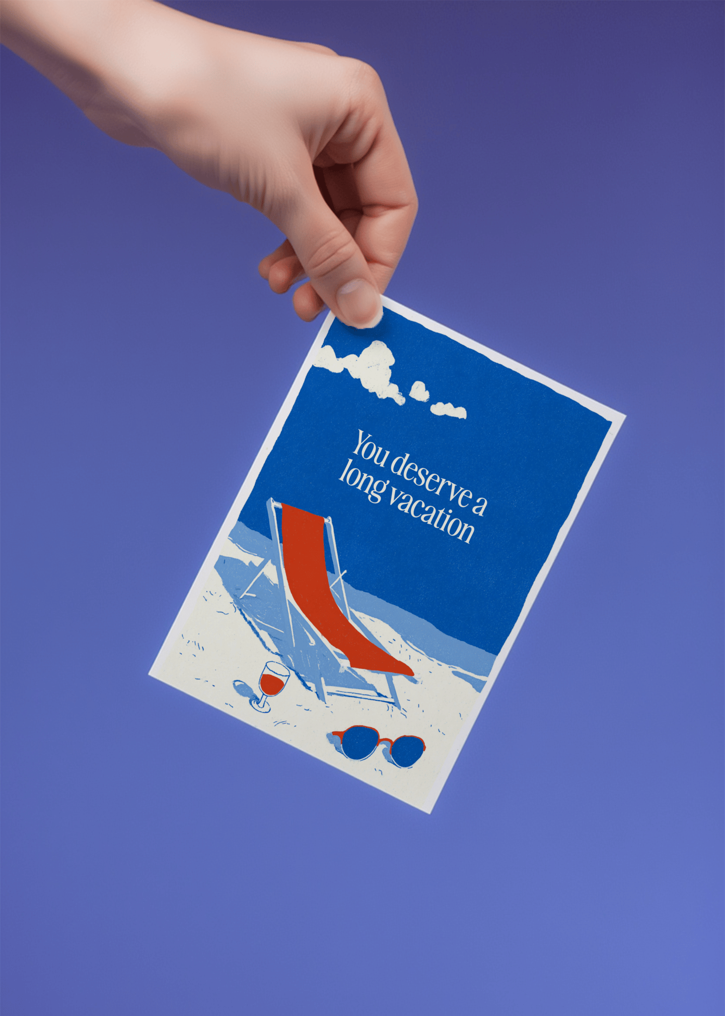 you deserve a long vacation mockup 4