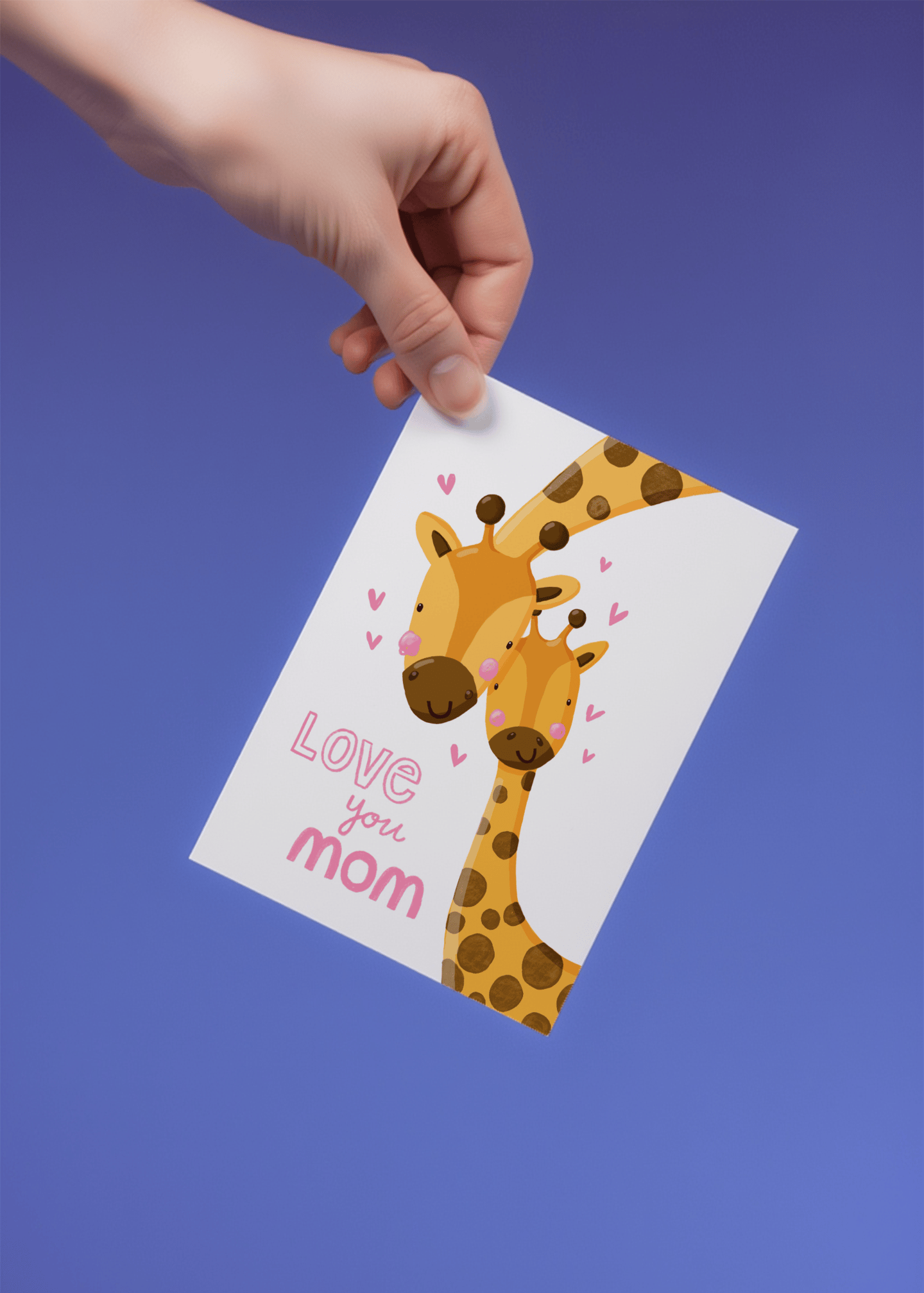 love you mom giraffe mockup 4
