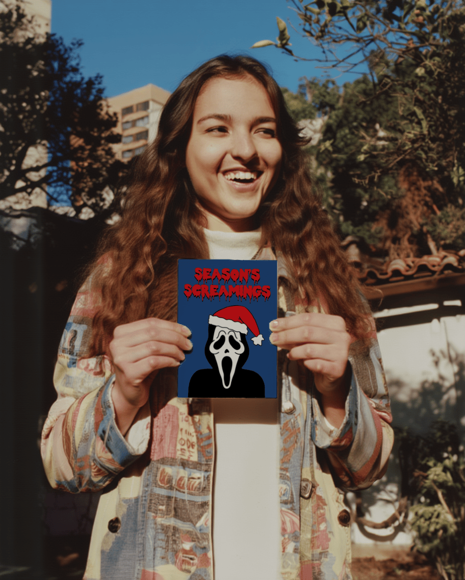 Season's Screamings Ghostly Christmas mockup 6