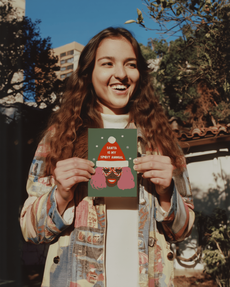 Santa Is My Spirit Animal mockup 6