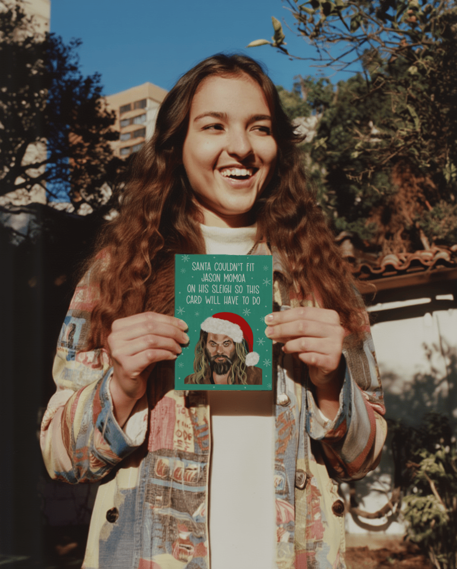 Santa's Jason Momoa Surprise mockup 6