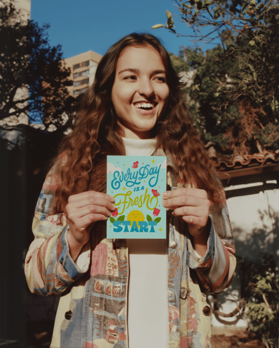 Every Day Is a Fresh Start mockup 6