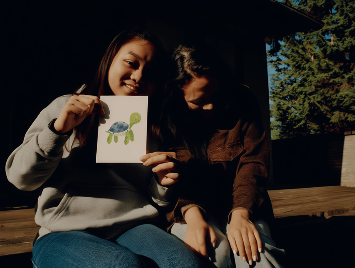 turtle floating mockup 6