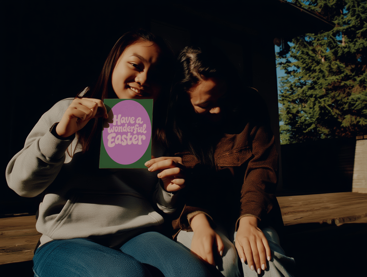 Wonderful Easter Wishes mockup 6