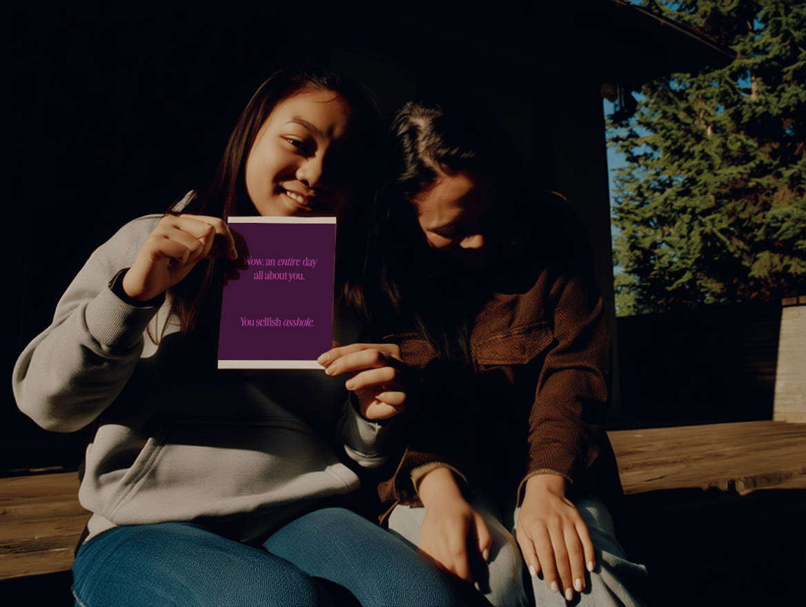 Entire Day About You, You Selfish Asshole mockup 6