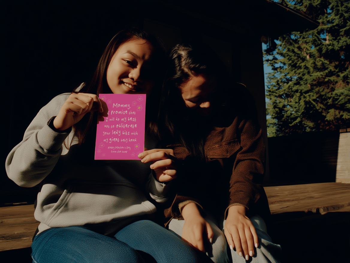 From the Bump Mother's Day Card mockup 6