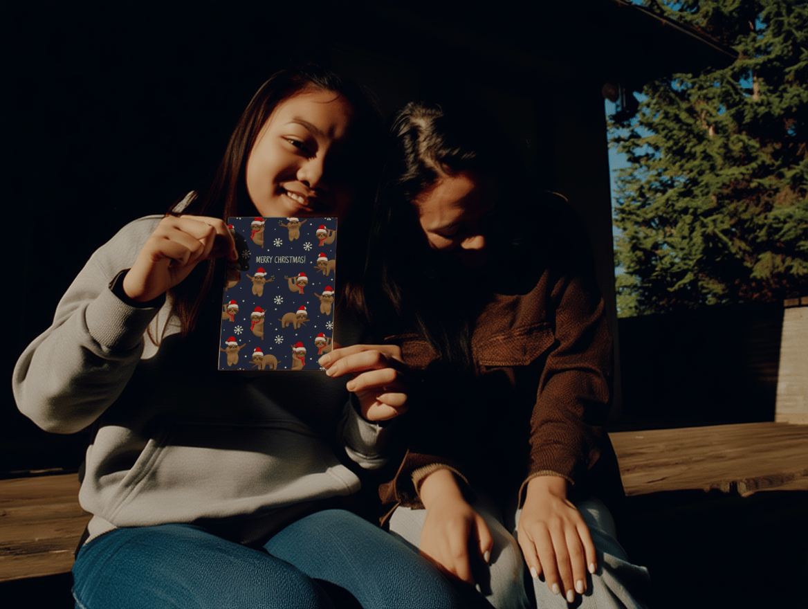 Merry Slothmas mockup 6