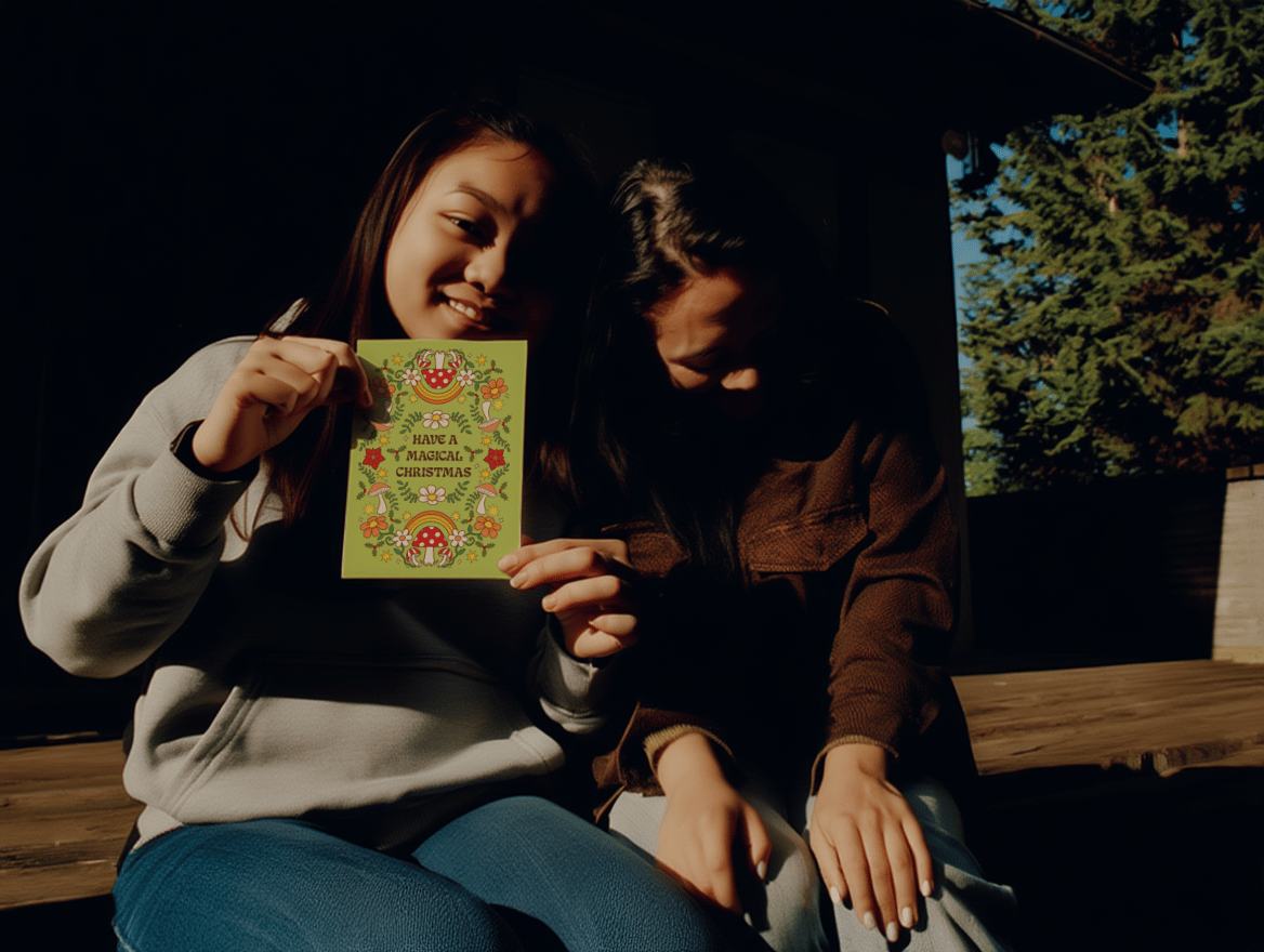 Whimsical Holiday Greetings mockup 5