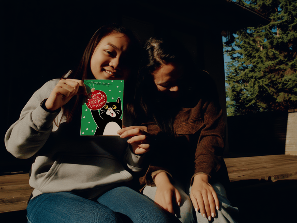 Wishing You a Smashing Christmas mockup 6