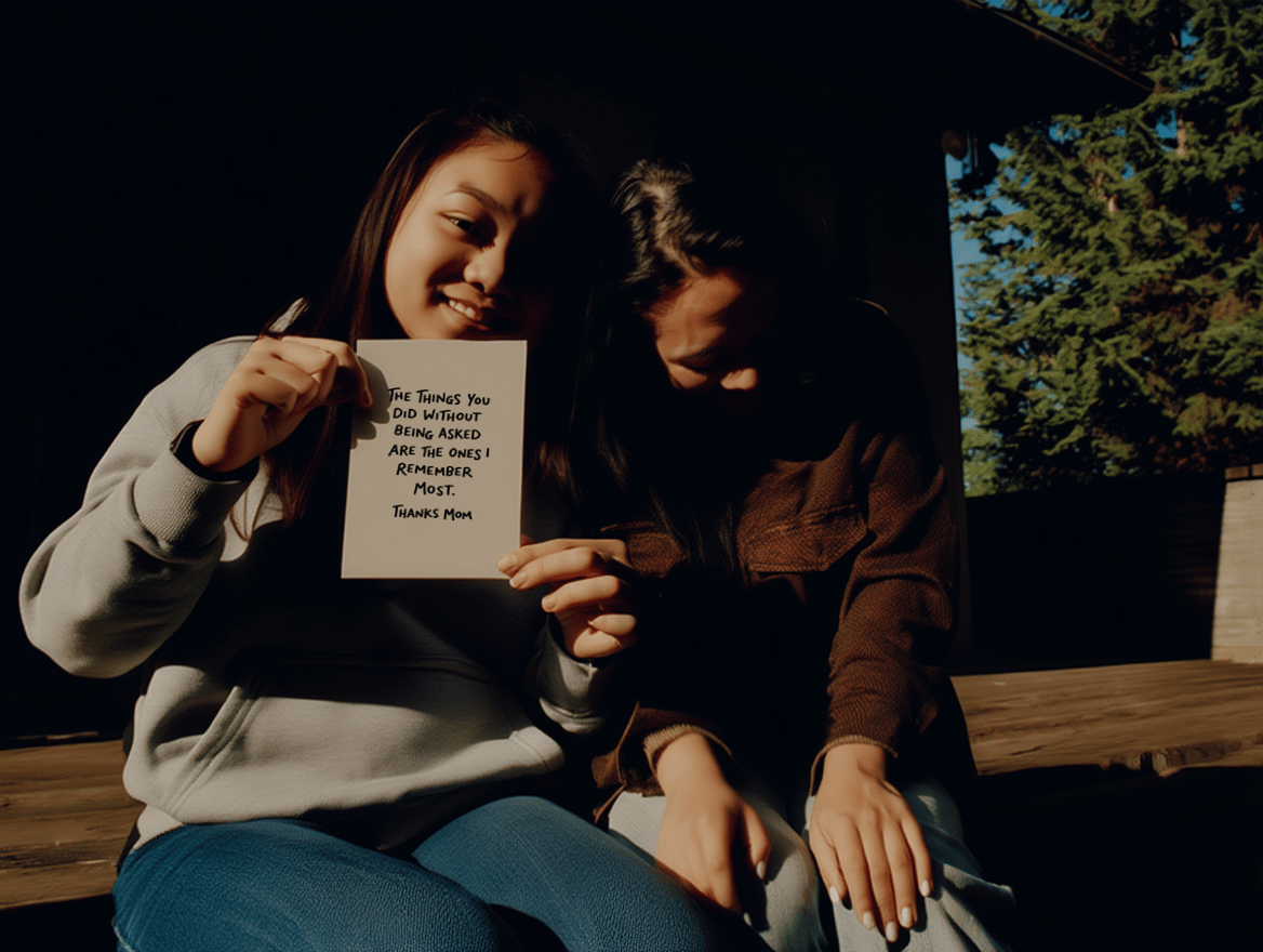 the things you did without being asked mockup 6