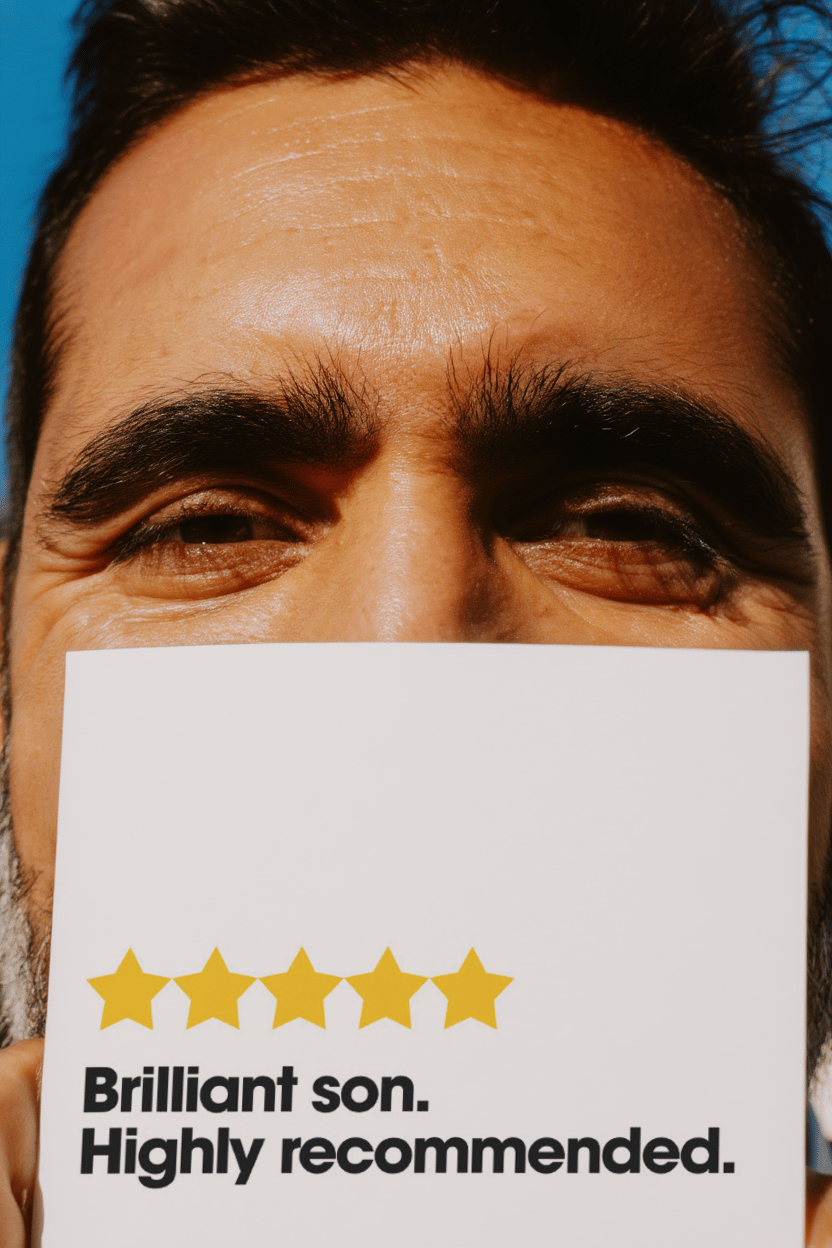 Brilliant Son Review mockup 6
