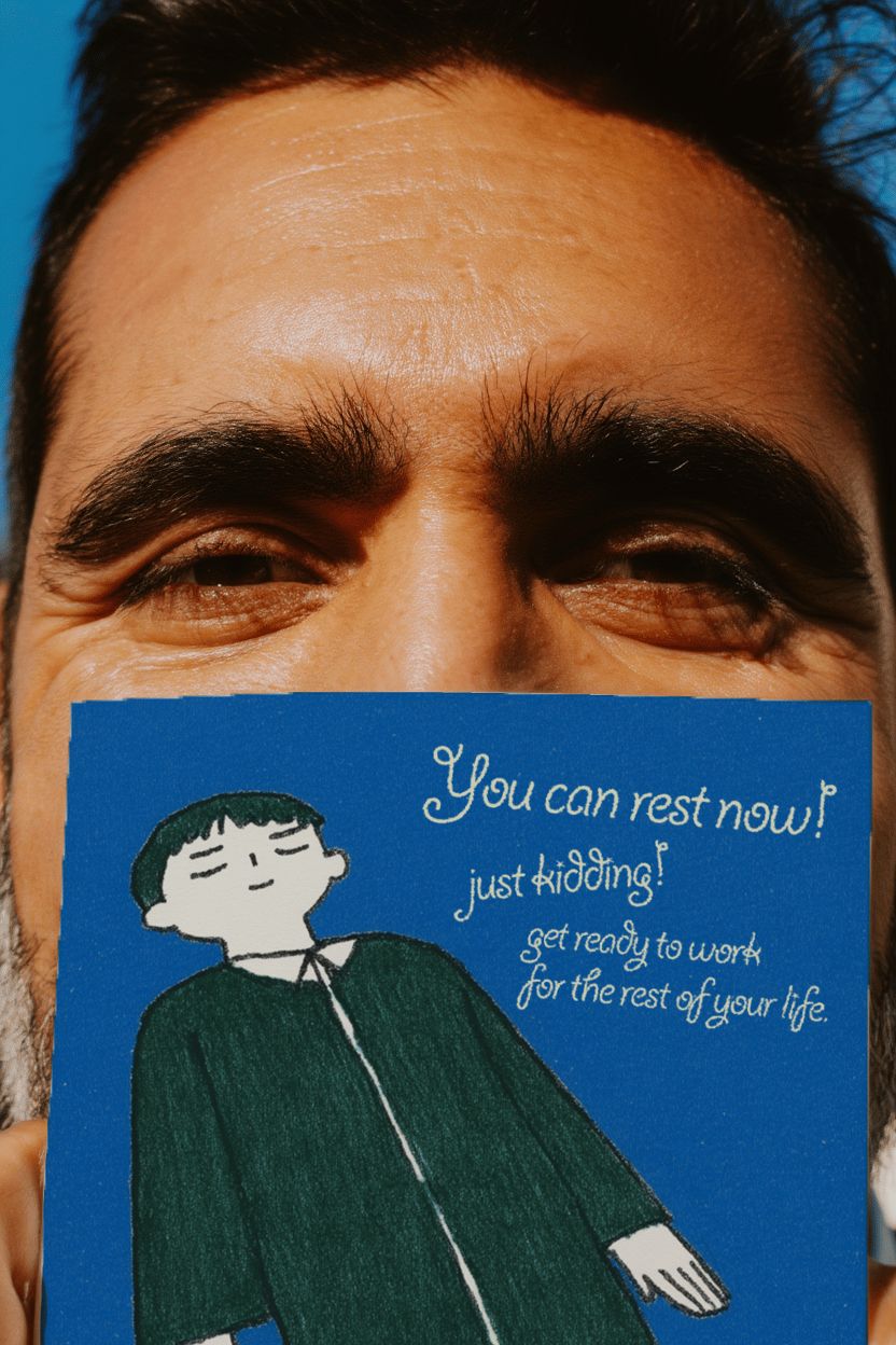 You Can Rest Now Just Kidding Card mockup 6