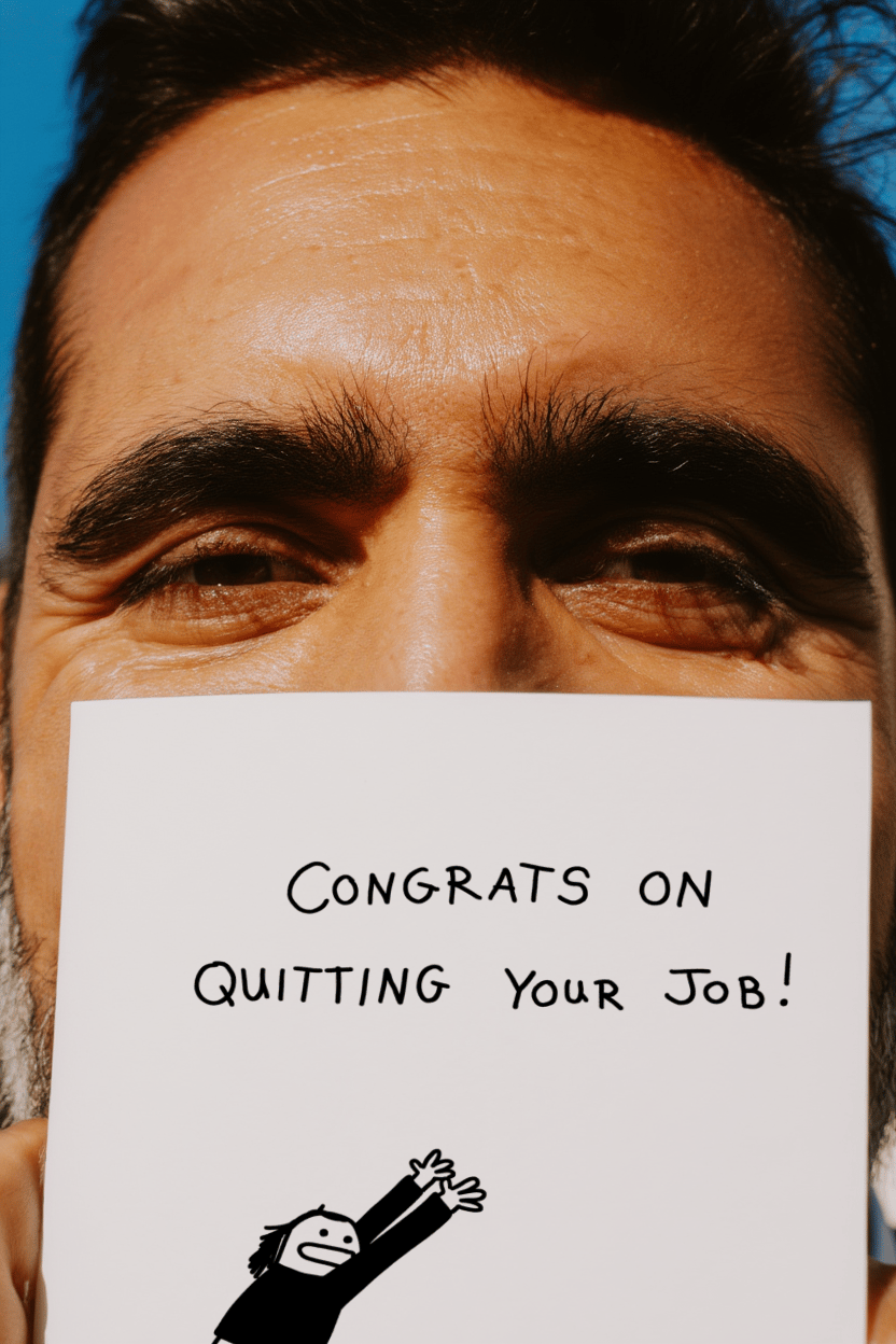 Congrats on Quitting Your Job mockup 6