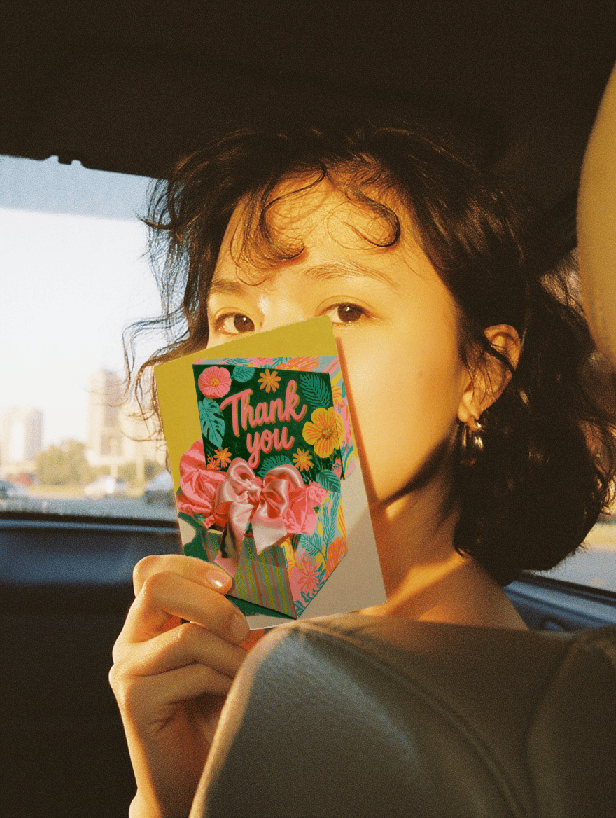 Tropical Thank You mockup 6