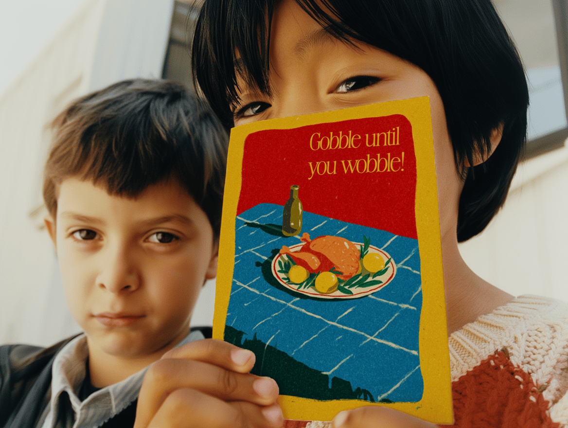 Cute and Grateful Harvest Card mockup 6
