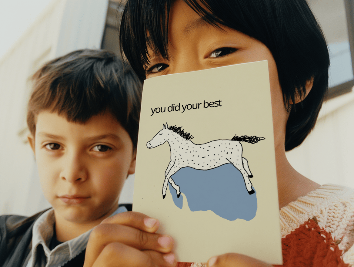 You Did Your Best Card mockup 6