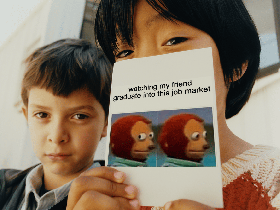 Watching You Graduate Into This Job Market Card mockup 6