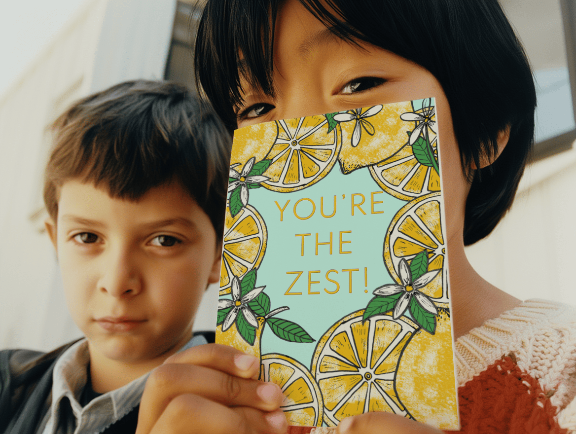 You’re the Zest Card mockup 6
