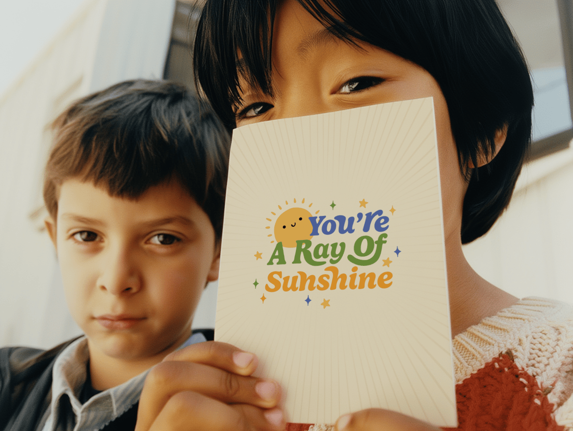 You're a Ray of Sunshine mockup 5