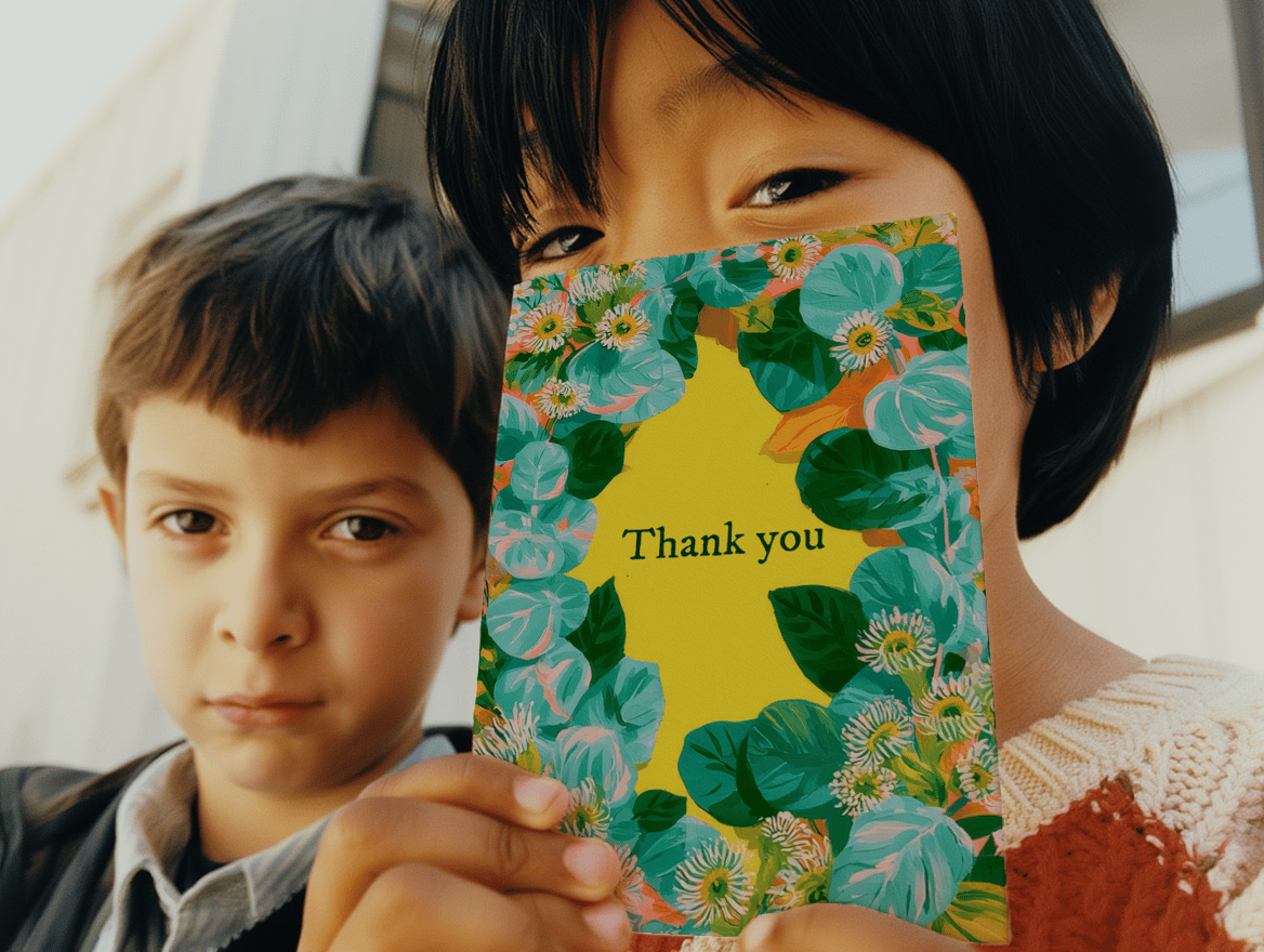 Painted Garden Thank You mockup 6