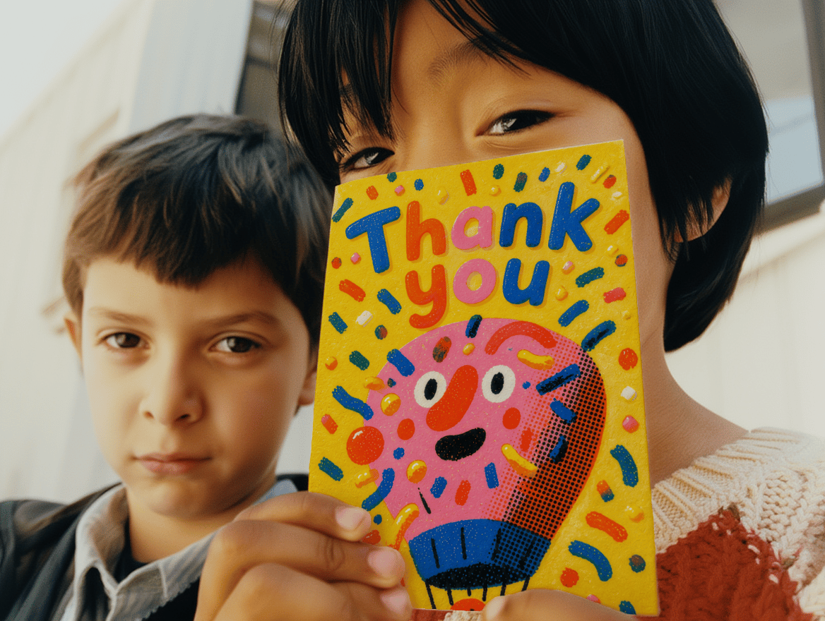 Hot Air Balloon Thank You mockup 6