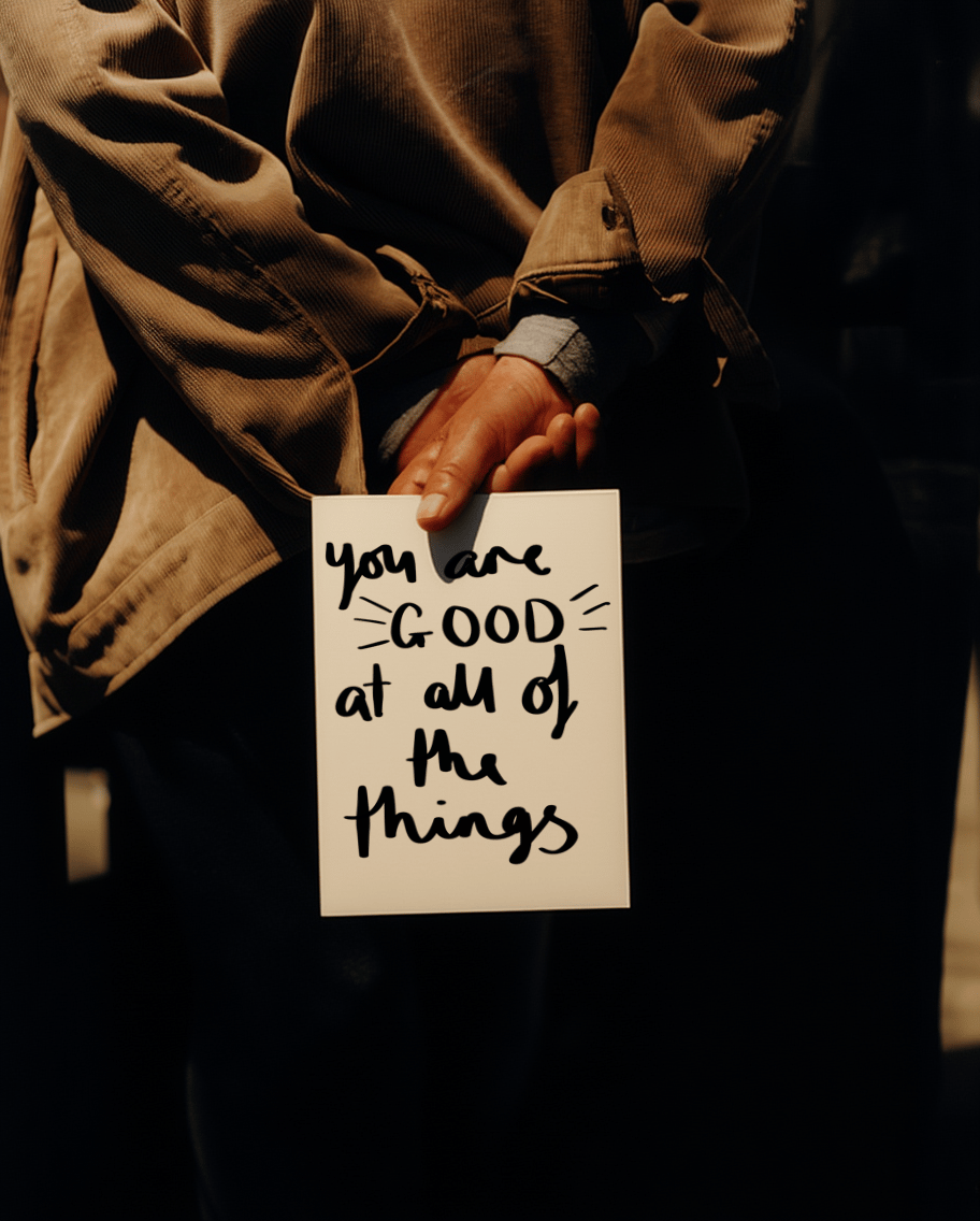 You Are Good at All of the Things mockup 6