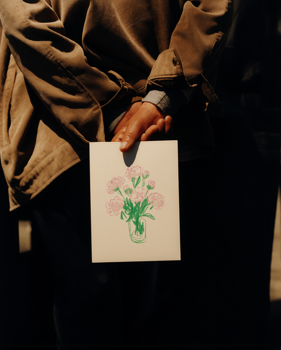 flowers in a jar mockup 6