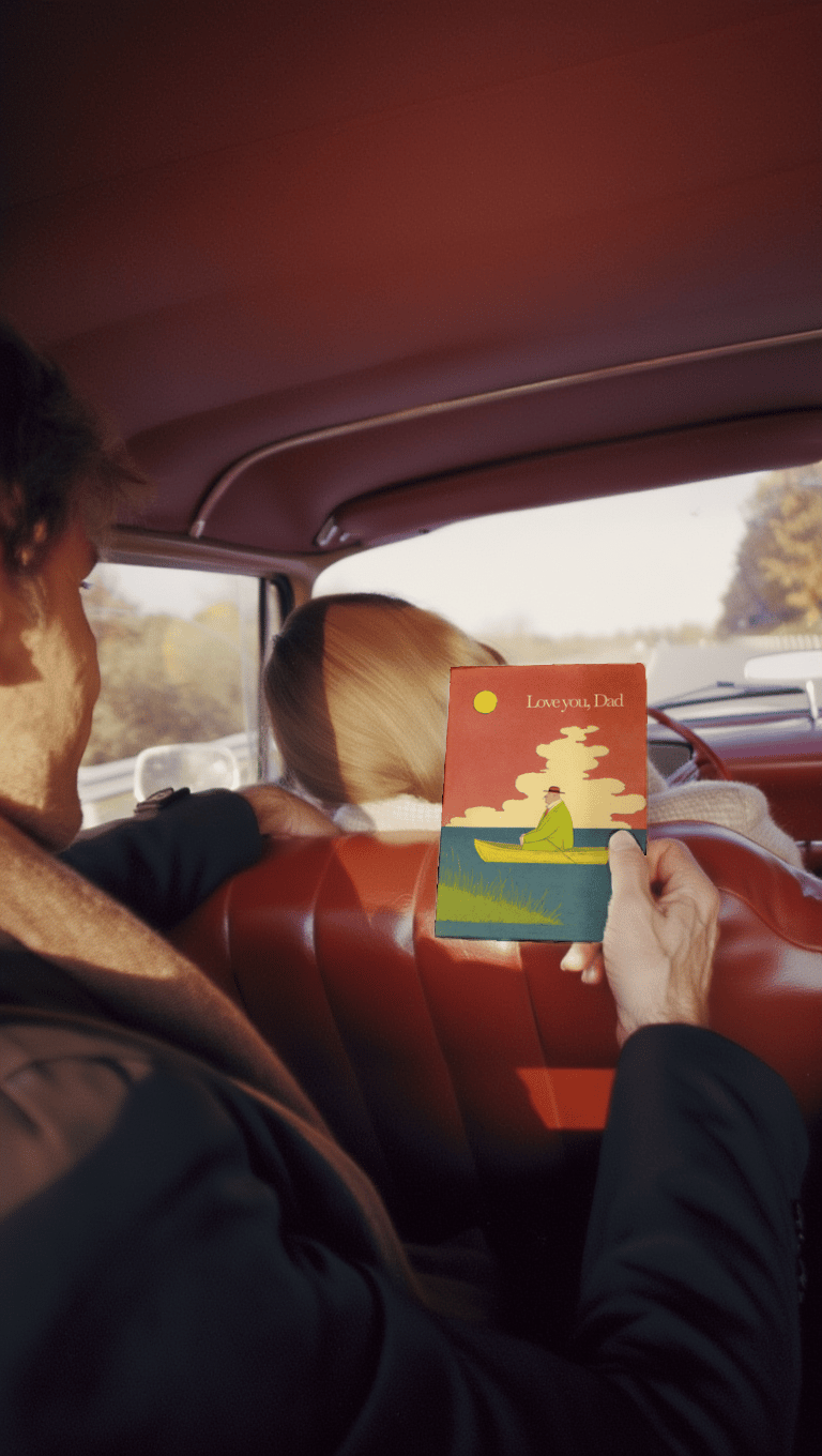 Serene Sunset with Dad mockup 6