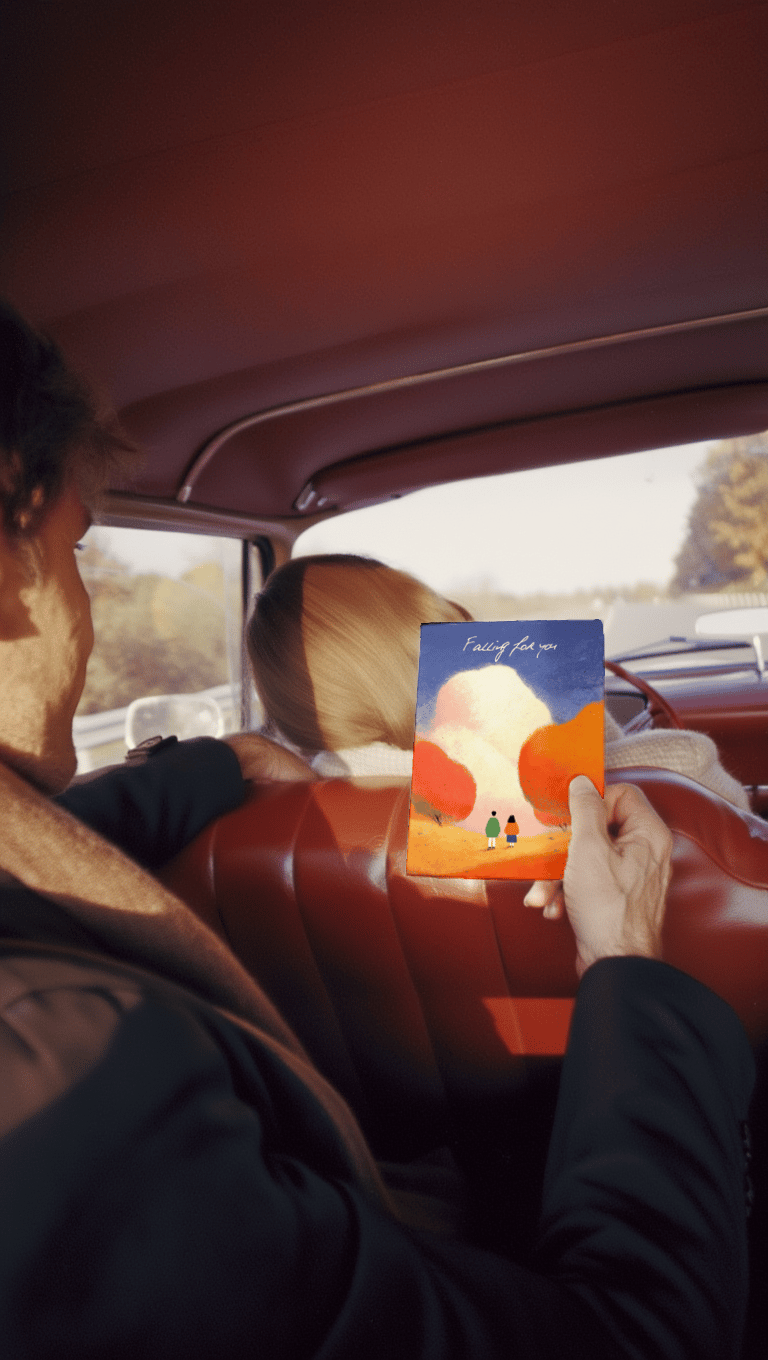 Autumn Love Adventure Card mockup 6