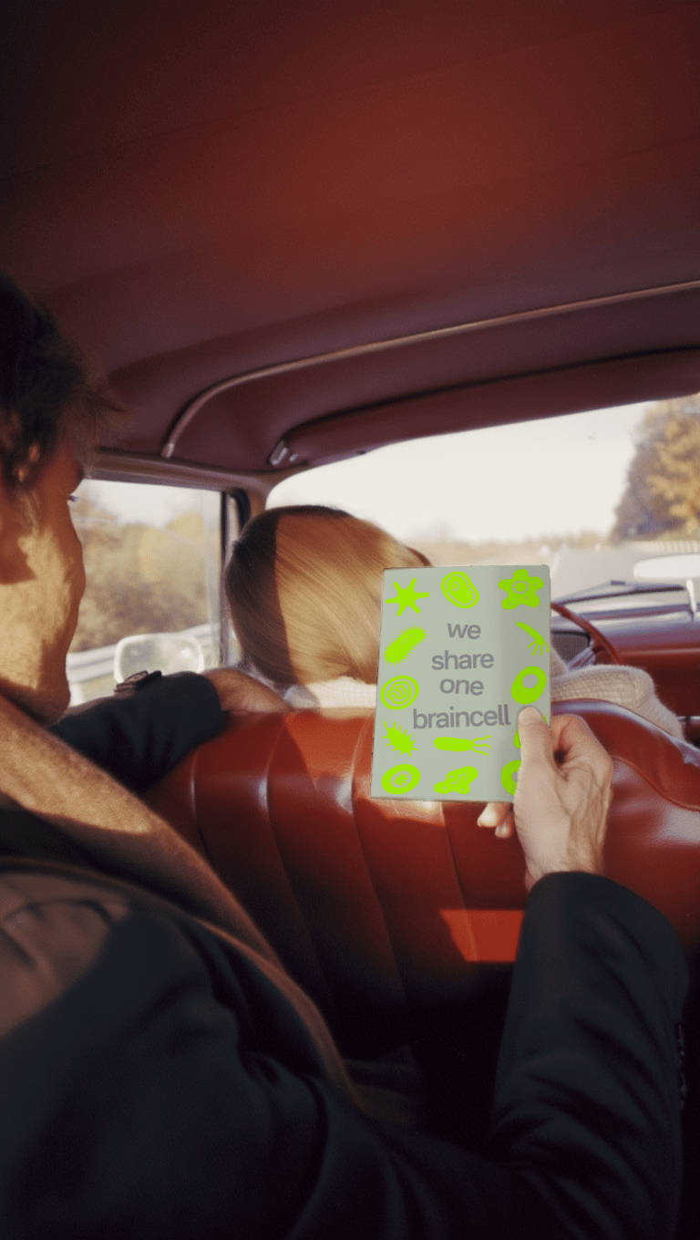 We Share One Braincell Card mockup 5