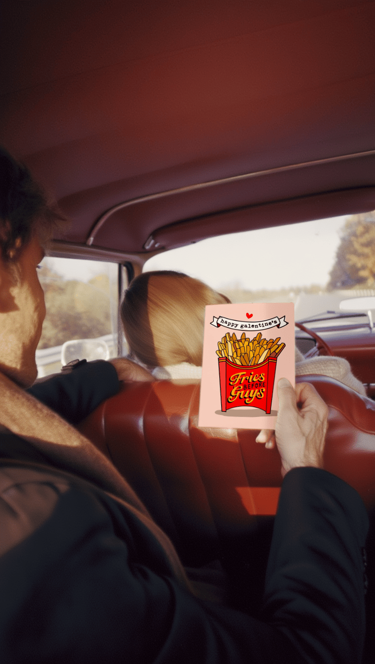 Happy Galentine's Fries Before Guys mockup 6