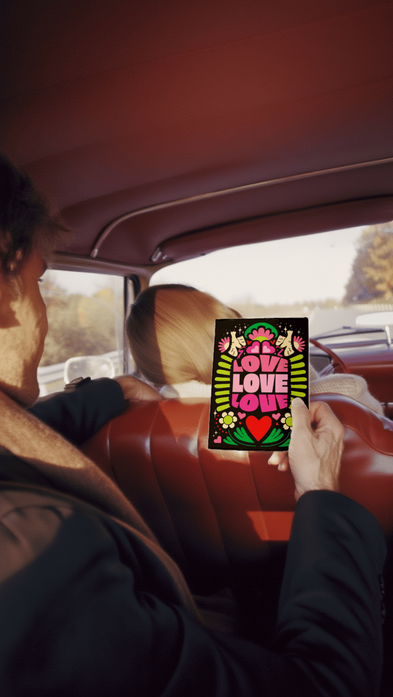 Love Love Love Vibrant Valentine's Day mockup 6