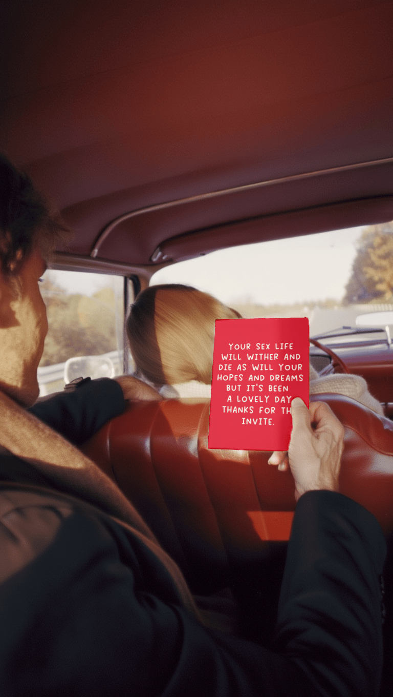 Thanks for the Invite Wedding Card mockup 5