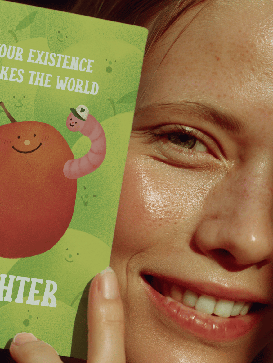 Your existence makes the world brighter mockup 6