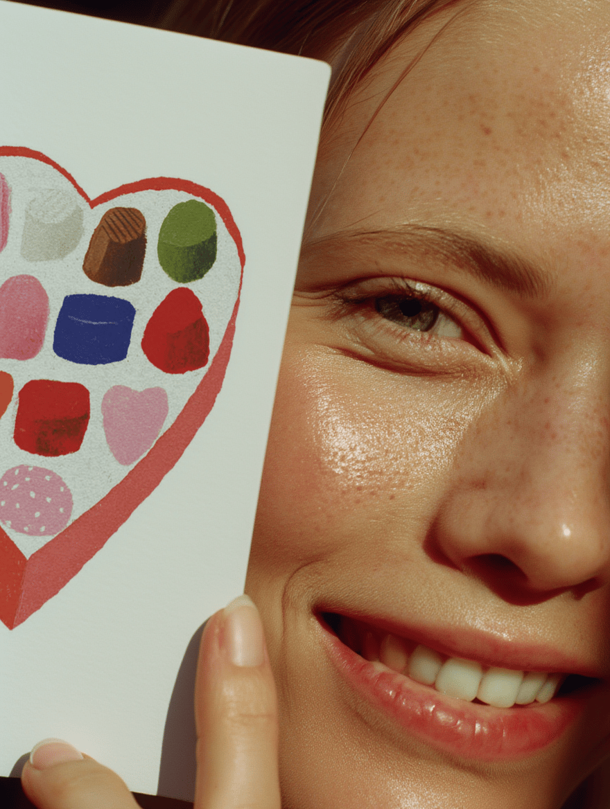 Heartfelt Candy Surprise Card mockup 6