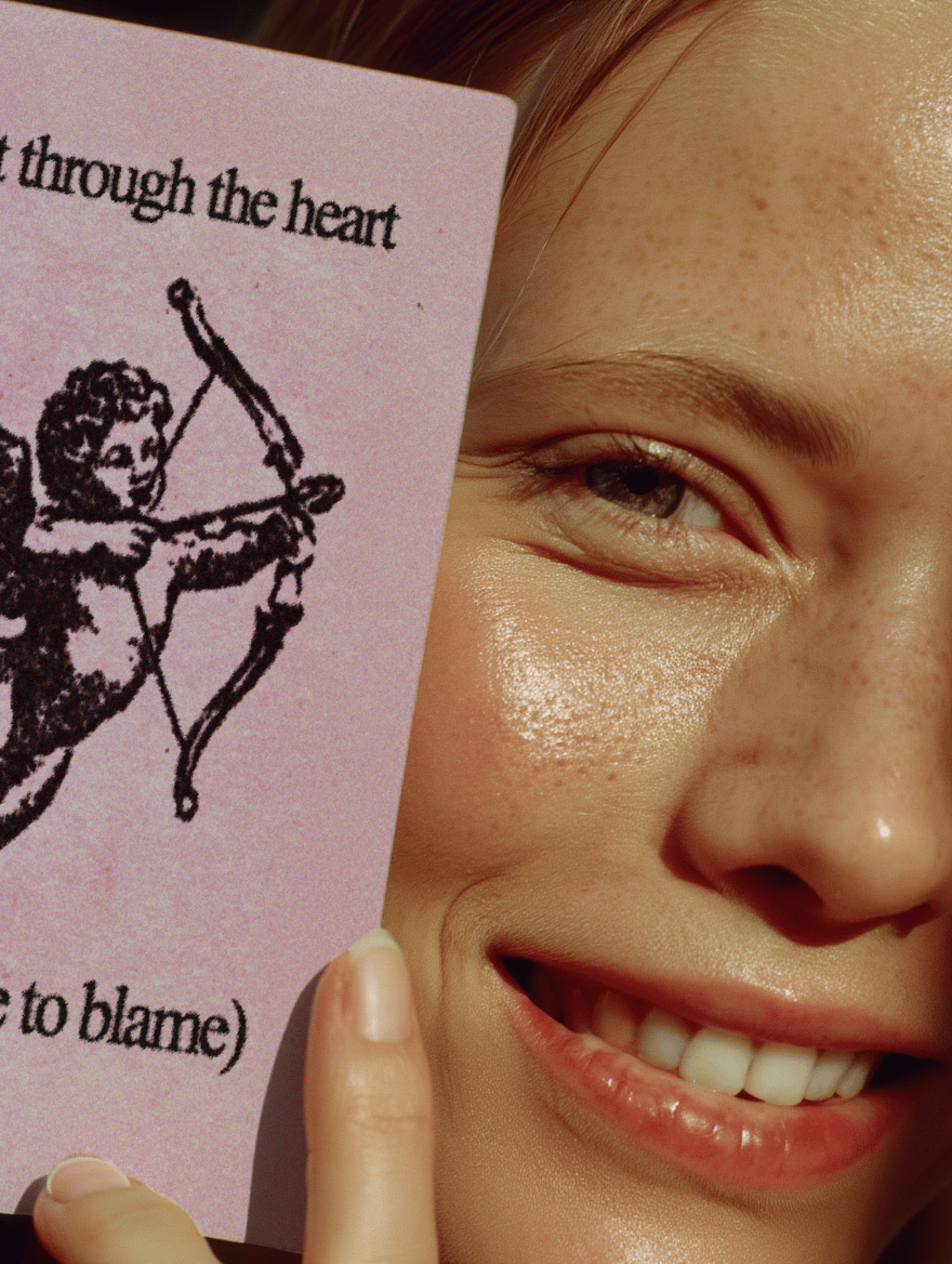 Cupid's Arrow Humor Card mockup 6