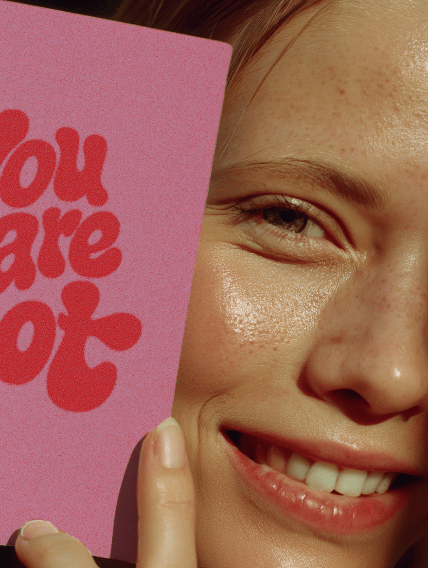 Playful Compliment Card mockup 6
