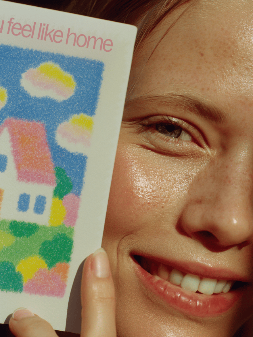 Home Is Where the Heart Is Card mockup 6