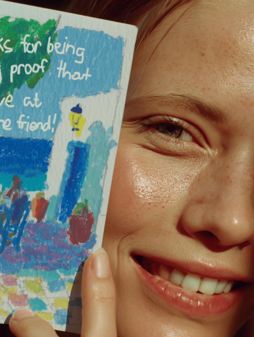 Thanks for Being My Proof of Friendship Card mockup 6